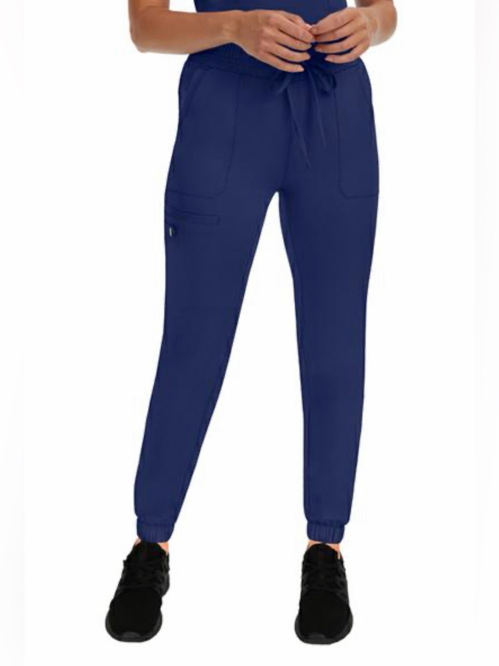NWT Healing Hands Navy Jogger Scrub Pants